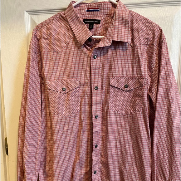 Men’s shirt gingham print - Picture 1 of 4